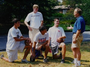 Steve teaches quarterbacks